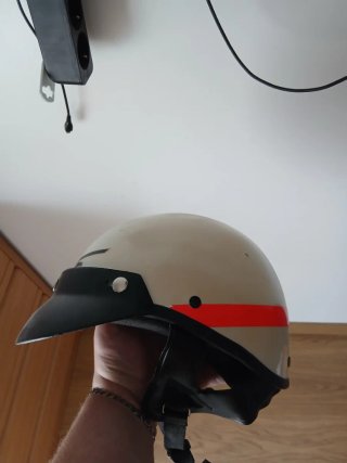 Casco Moto Vintage Años 70