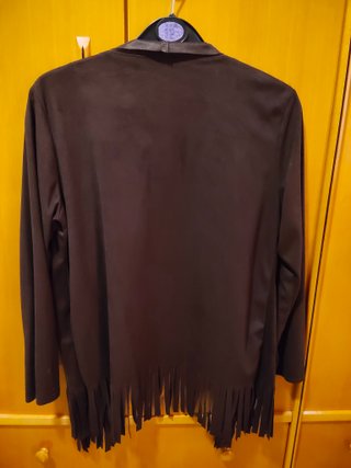 Chaqueta fina marrón talla única