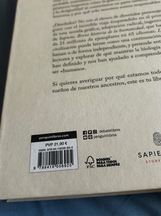 Libro Sapiens