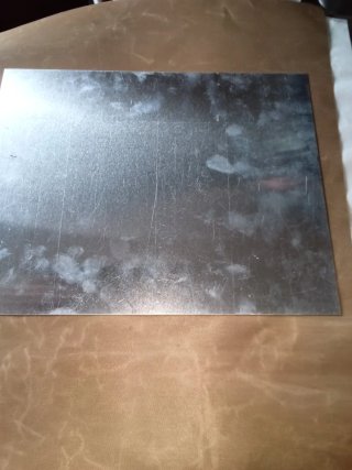Lámina aluminio San Juan  de Gaztelugatxe.  Imán o