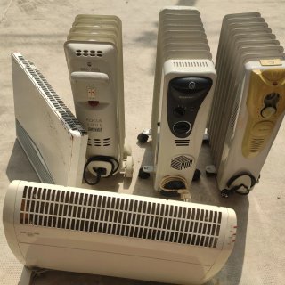 Conjunto 5 Radiador Eléctrico Calefacción
