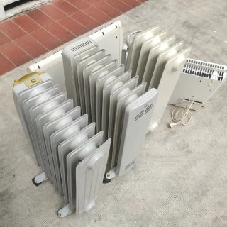 Conjunto 5 Radiador Eléctrico Calefacción