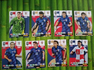 Lote 8 cartas Adrenalyn XL FIFA 2026 Croacia
