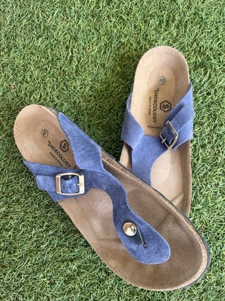 Sandalias Shoecology Azul Talla 40
