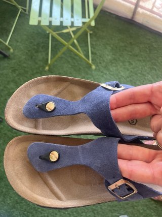 Sandalias Shoecology Azul Talla 40