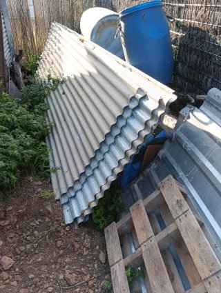 Planchas para cobertizos
