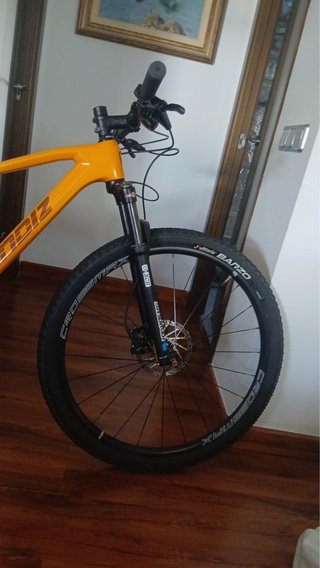 Bicicleta MENDIZ X21 Carbono Naranja