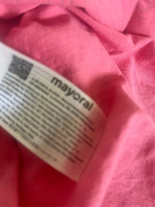 Vestido niña estampado tropical de Mayoral