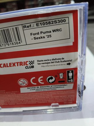 Scalextric Ford Puma Advance WRC 25 seeks