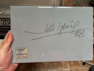Azulejo Firma Julio Iglesias 88