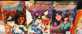 Lote Manga: Evangelion, Naruto, Louie y más