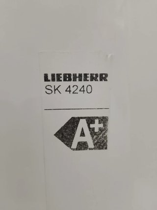 Nevera Liebherr blanca
