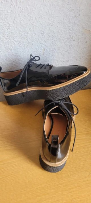 Zapatos Zara Charol Negro