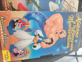 Lote 5 Películas VHS Disney Clásicos