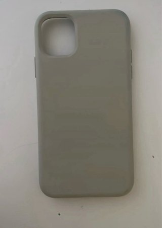Funda iPhone 11 Morada Transparente