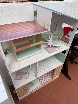 Casa Muñecas Madera Playtive (Lidl)