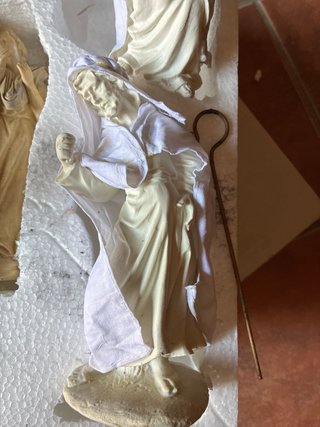 Belén de resina para pintar