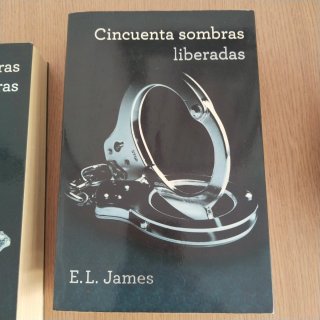 Libros Saga 'Cincuenta sombras'