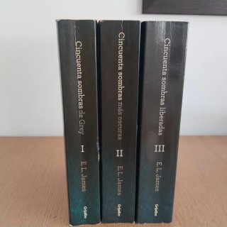 Libros Saga 'Cincuenta sombras'