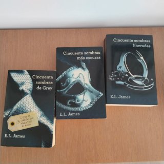 Libros Saga 'Cincuenta sombras'