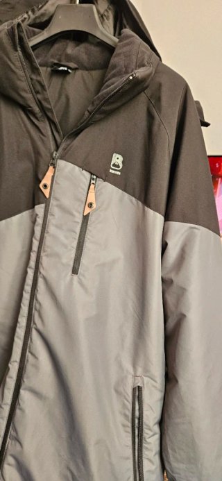 Chaqueta Boriken Hombre XL Gris/Negra