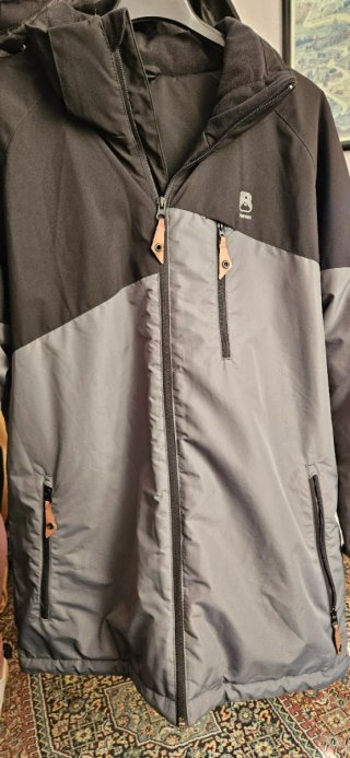 Chaqueta Boriken Hombre XL Gris/Negra