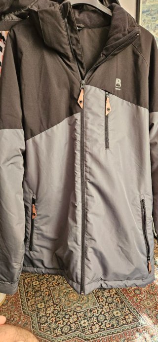 Chaqueta Boriken Hombre XL Gris/Negra