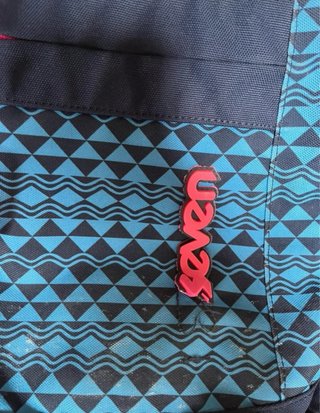 Zaino Seven rosa e blu