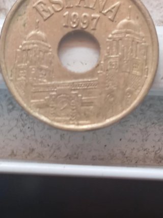 Lote de 5 monedas antiguas españolas,2 no nacional