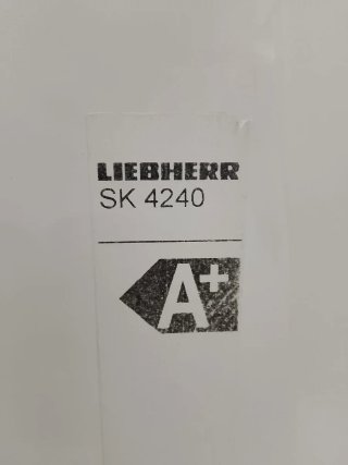 Nevera Liebherr blanca