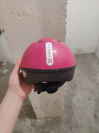 Casco Kiddy Rosa
