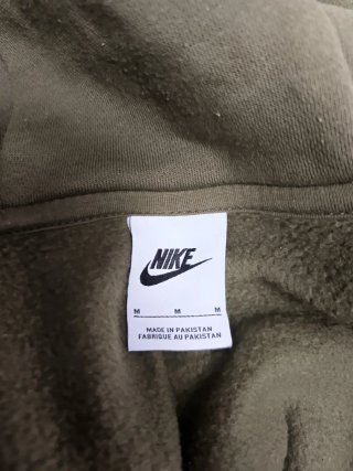 Sudadera Nike Cremallera Verde Oliva