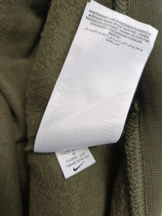 Sudadera Nike Cremallera Verde Oliva