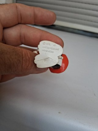 Figura Snoopy PVC Años 70-80 Guitarra
