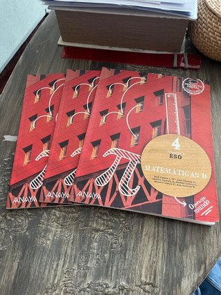 Libros 4 de la eso Matematicas