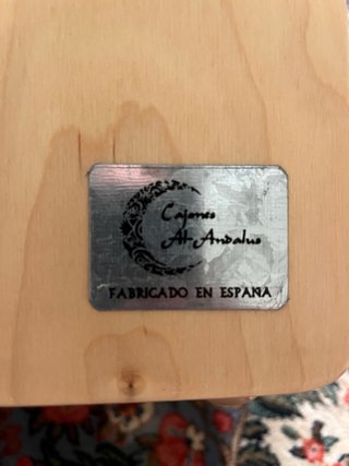 Cajón de música/percusión Al Andalus Niños