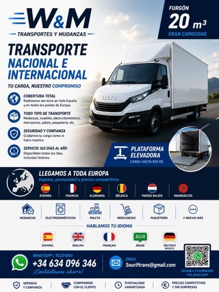 Mudanzas y Transporte Nacional e Internacional