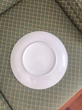 Plato Llano Navideño Cerámica