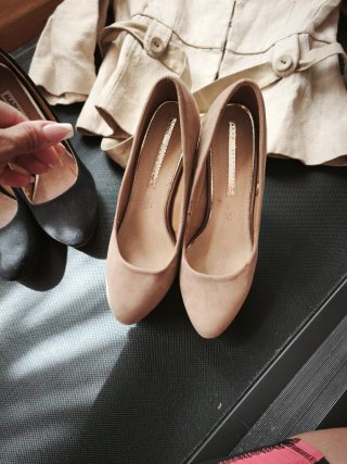 Lote 2 pares zapatos talla 38