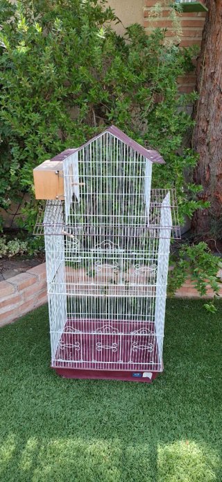 Jaula grande para aves