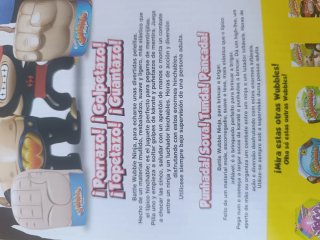 Muñeco inflable Battle Wubble Ninja precintado