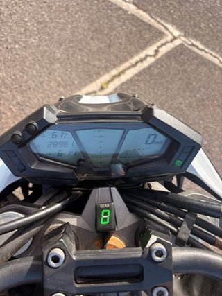Kawasaki Z800 Negra y Verde