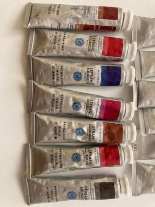 19 colori a olio Lefranc&Bourgeois 40ml