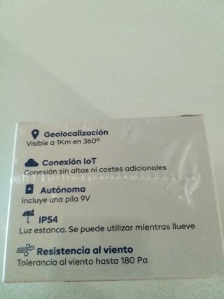 Baliza V16 Geolocalización IoT DGT