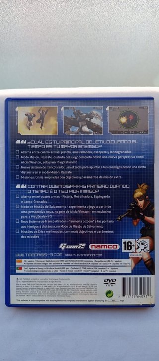 Time Crisis 3 PS2 (PlayStation 2)