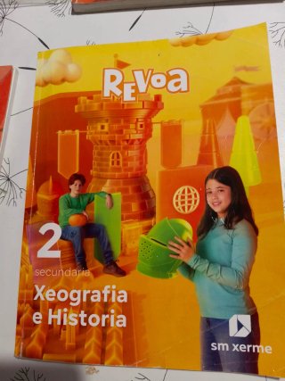 Libro de Geografía e Historia 2ºESO Revuela