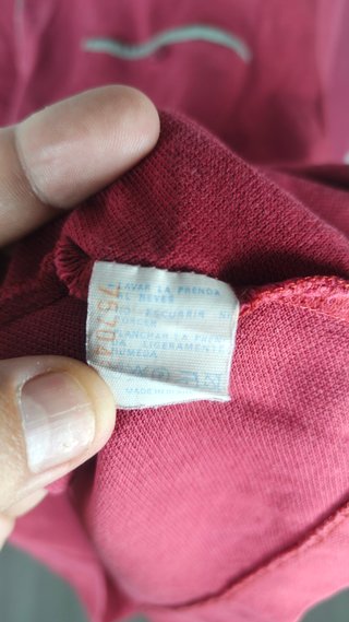 Polo Burberry Rojo Talla L