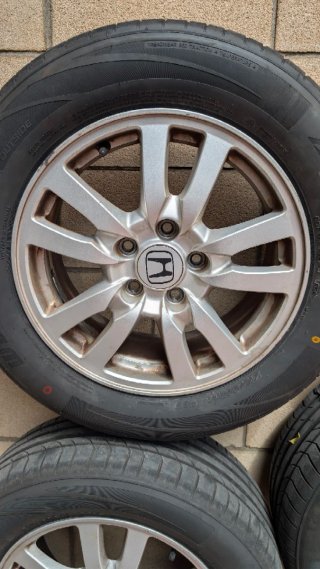 4 Llantas Honda Enkei 16 con neumáticos nuevos