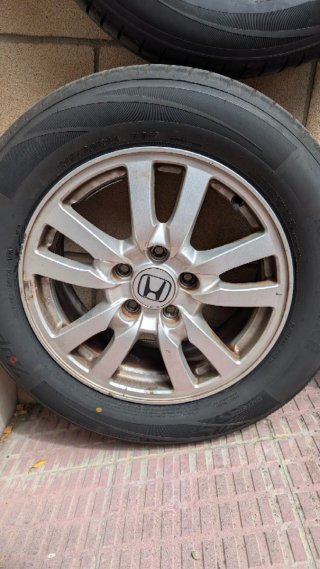 4 Llantas Honda Enkei 16 con neumáticos nuevos