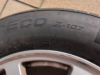 4 Llantas Honda Enkei 16 con neumáticos nuevos